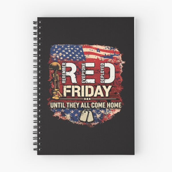 Item preview, RED Friday Remember Everyone Deployed Patriotic Military Support designed and sold by kiralynstration.