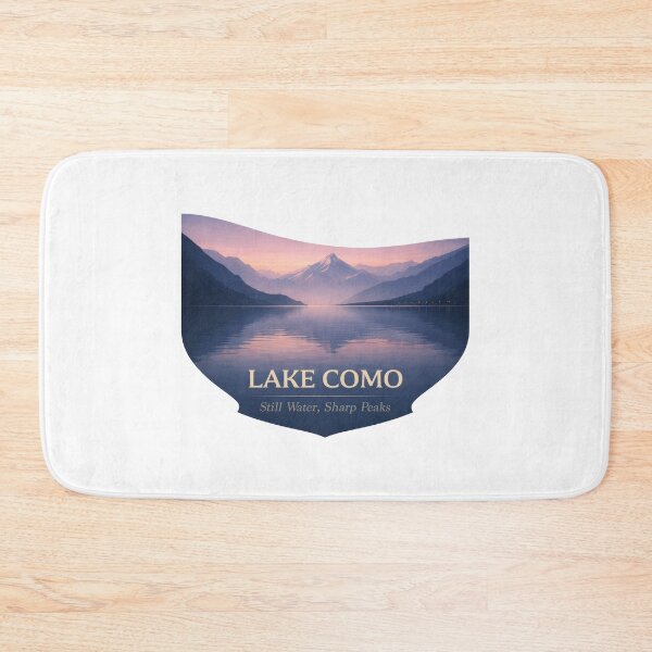 Item preview, Lake Como Mirrors Quiet Peaks designed and sold by EdvvinStudios.