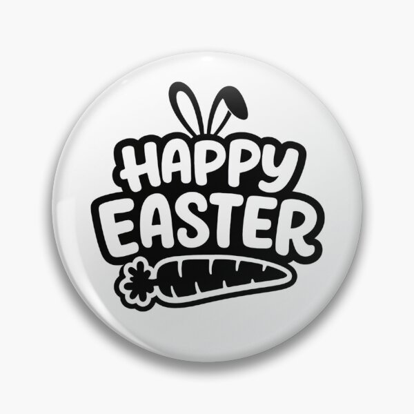 Item preview, Happy Easter Bunny Carrot – Cute Easter Quote Design designed and sold by DoodloraStudio.