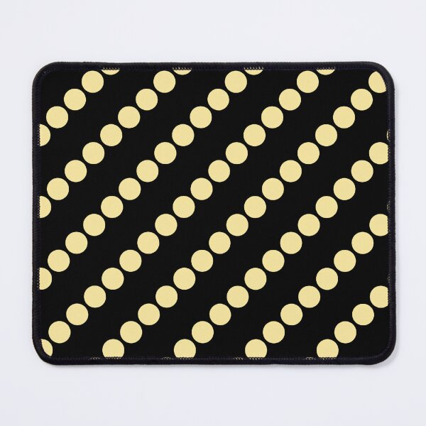 Item preview, Pastel Yellow Polka Dots on Black(CL) designed and sold by POLKAIWERX.