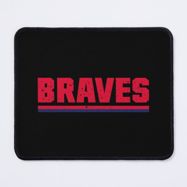 Item preview, BRAVES Distressed Typography Design – Bold Red & Blue Sports‑Inspired Graphic for Apparel & Prints designed and sold by Bright Nest Studio.