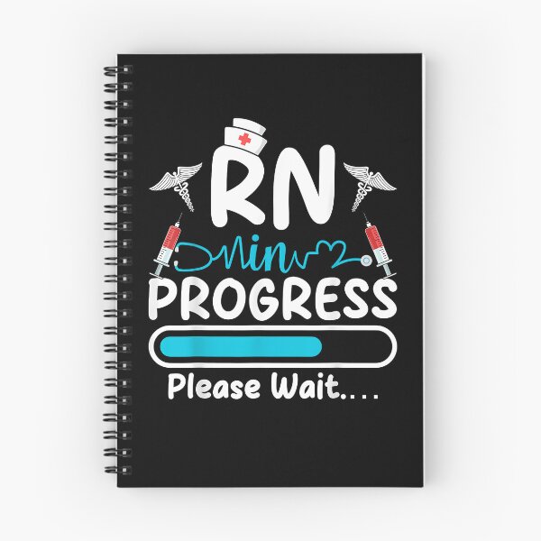 Item preview, RN In Progress Loading Funny Future Nurse Graduation Lover designed and sold by Cheesymatiion.