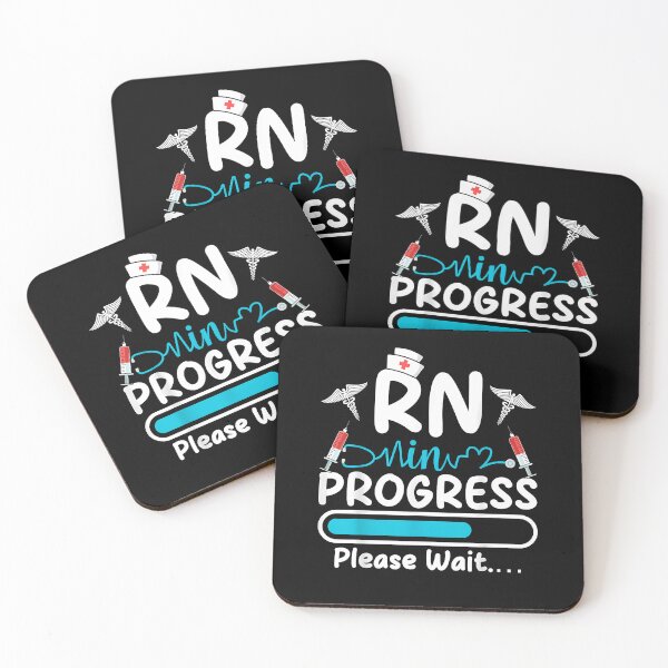 Item preview, RN In Progress Loading Funny Future Nurse Graduation Lover designed and sold by Cheesymatiion.