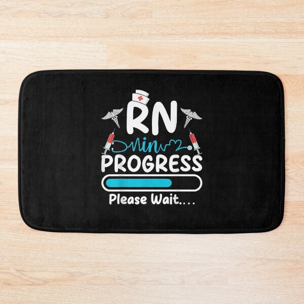 Item preview, RN In Progress Loading Funny Future Nurse Graduation Lover designed and sold by Cheesymatiion.