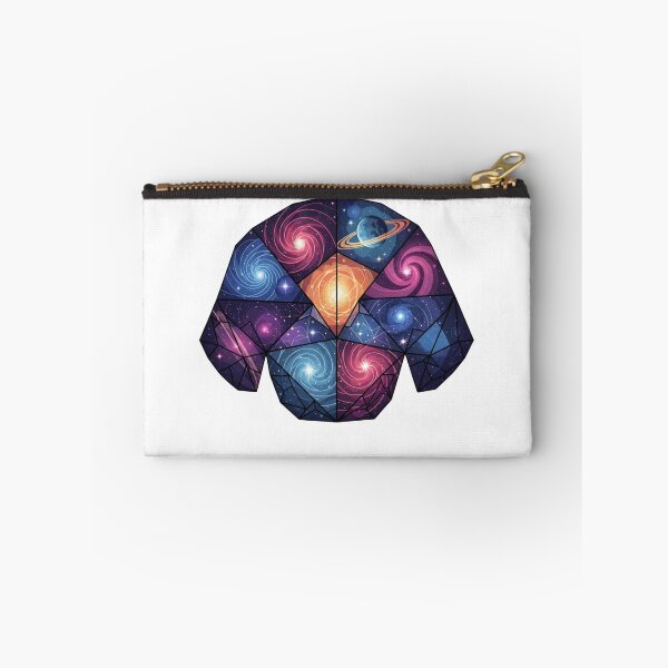 Item preview, Geometric Cosmic Crystal Galaxy Art designed and sold by Dzblack.