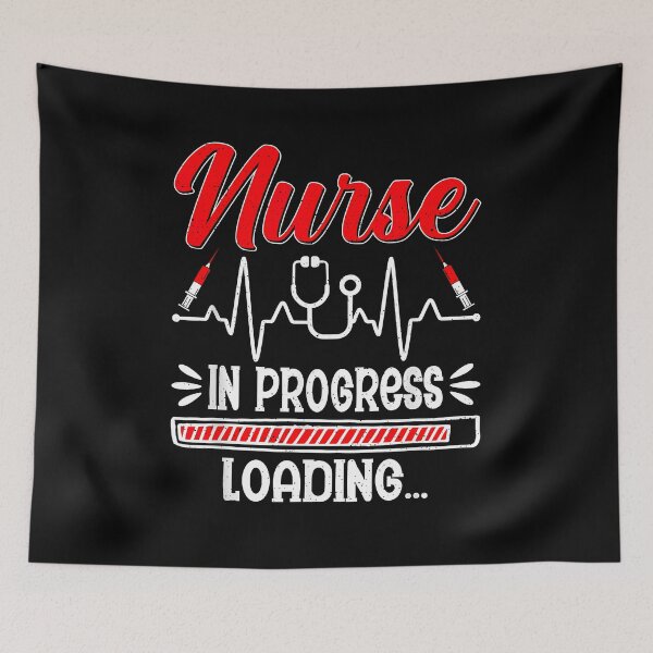 Item preview, Nurse in Progress Loading Nursing Student Future Nurse designed and sold by Cheesymatiion.