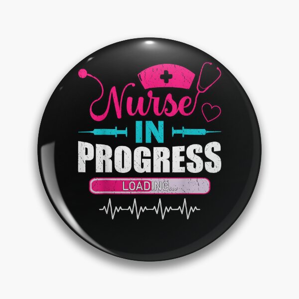 Item preview, Nurse in Progress Nurse Funny Nursing School designed and sold by Cheesymatiion.