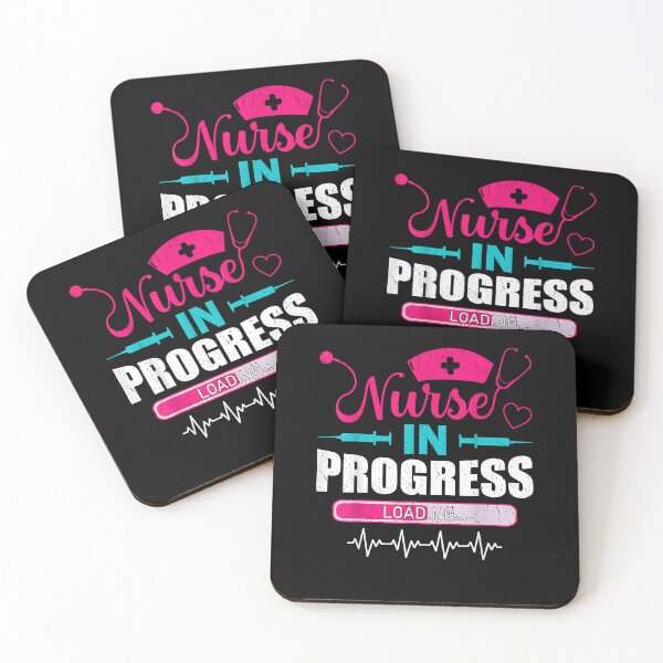 Item preview, Nurse in Progress Nurse Funny Nursing School designed and sold by Cheesymatiion.