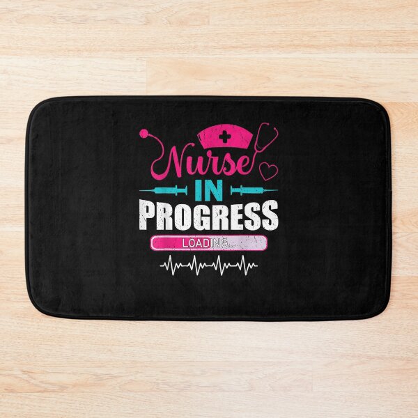 Item preview, Nurse in Progress Nurse Funny Nursing School designed and sold by Cheesymatiion.