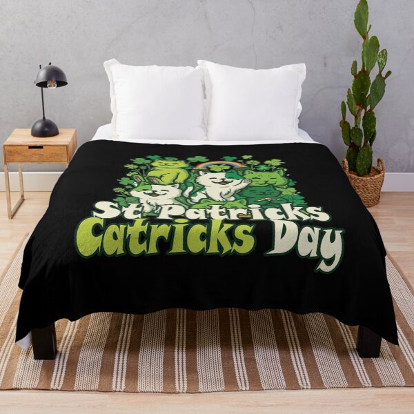 Item preview, St Patricks Catricks Day Cats Saint Pattys 2026 designed and sold by Hey Bubble.