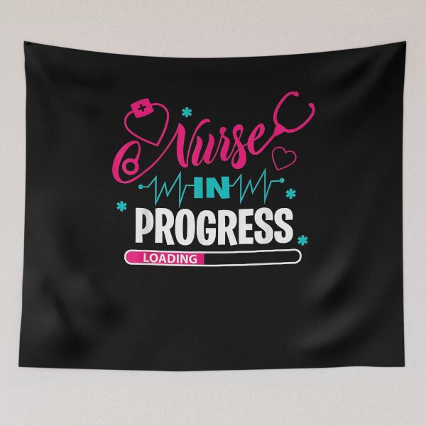 Item preview, Nurse in Progress Nursing School Student Future Nurse designed and sold by Cheesymatiion.