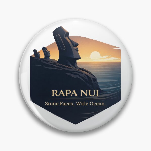 Item preview, Rapa Nui Faces Guard the Horizon designed and sold by EdvvinStudios.