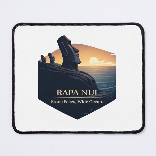 Item preview, Rapa Nui Faces Guard the Horizon designed and sold by EdvvinStudios.