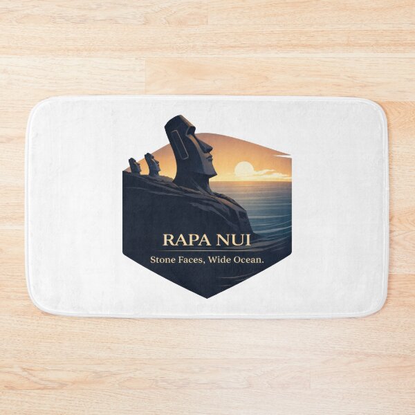 Item preview, Rapa Nui Faces Guard the Horizon designed and sold by EdvvinStudios.