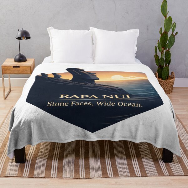 Item preview, Rapa Nui Faces Guard the Horizon designed and sold by EdvvinStudios.