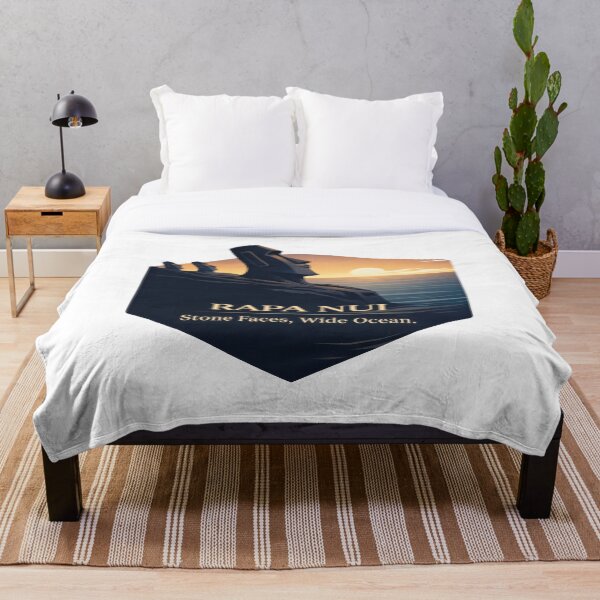 Item preview, Rapa Nui Faces Guard the Horizon designed and sold by EdvvinStudios.