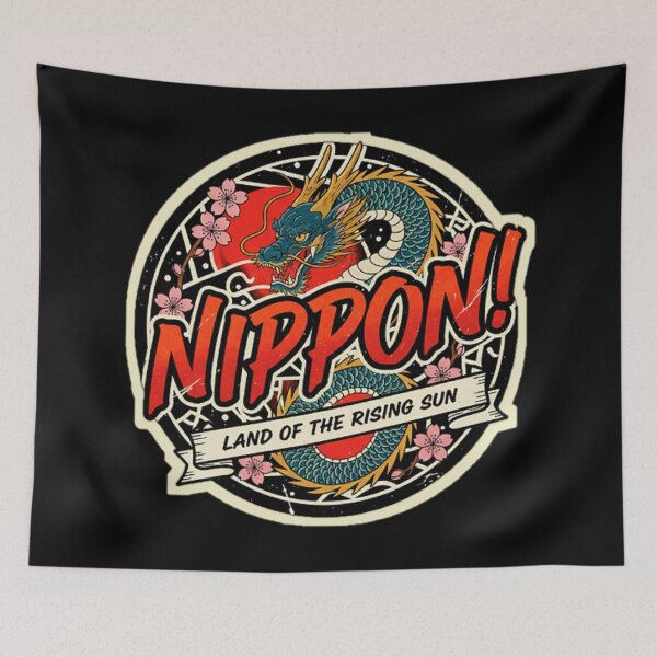 Item preview, Circle Dragon NIPPON - LAND OF THE RISING SUN. designed and sold by Giulivo Store Graphic.