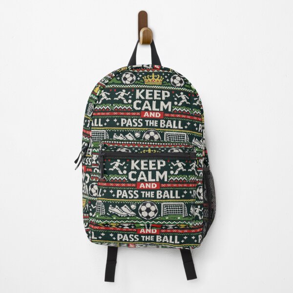 Item preview, Keep Calm and Pass the Ball Football Knitting Pattern designed and sold by Mauswohn.
