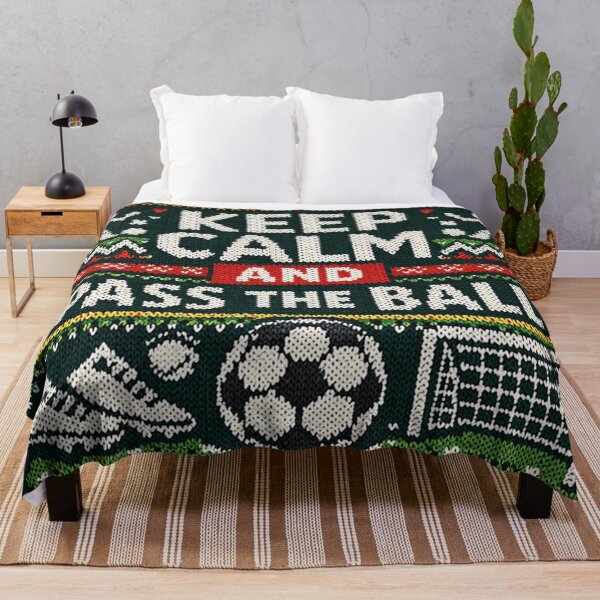 Item preview, Keep Calm and Pass the Ball Football Knitting Pattern designed and sold by Mauswohn.