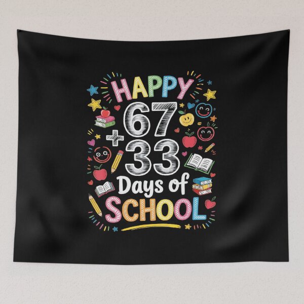 Item preview, Happy 67 33 Days of School Funny Days Smarter Celebration designed and sold by gladysenglish.