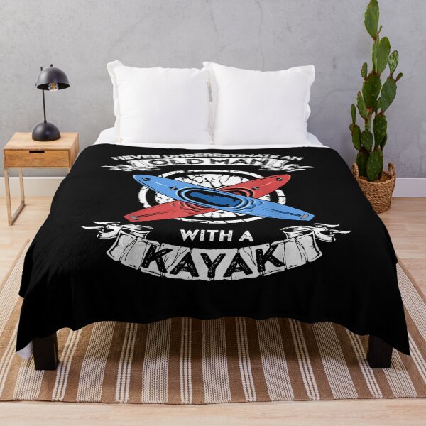 Item preview, Never underestimate an old man with a kayak designed and sold by Cheesymatiion.