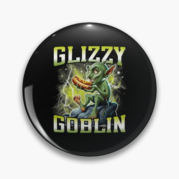 Item preview, Glizzy Goblin Funny Monster Hot Dog Meme designed and sold by tadmercado.