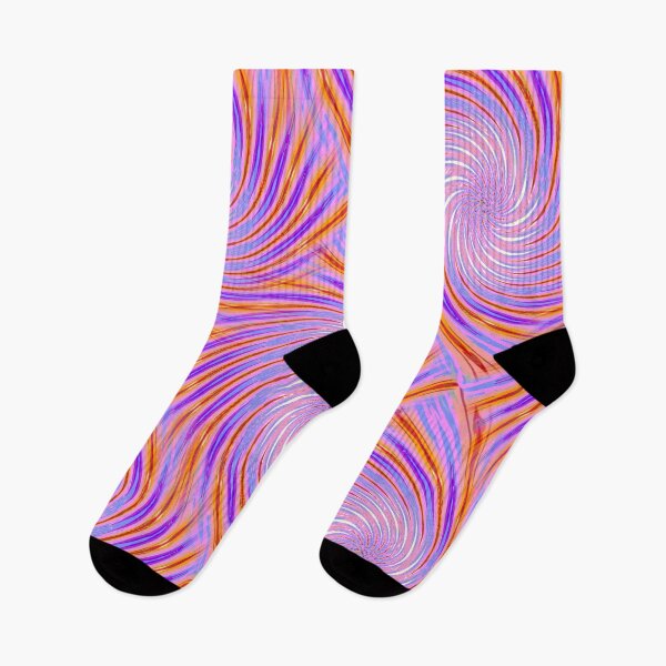 Item preview, Purple and Orange Seamless Swirl Design designed and sold by kristalcurt.