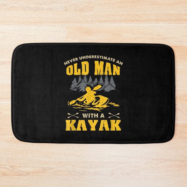 Item preview, Never Underestimate An Old Man With A Kayak designed and sold by Cheesymatiion.