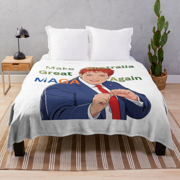 Aperçu de l'œuvre Pauline Hanson – Make Australia Great Again MAGA Australie créée et vendue par VisionLeeStudio.