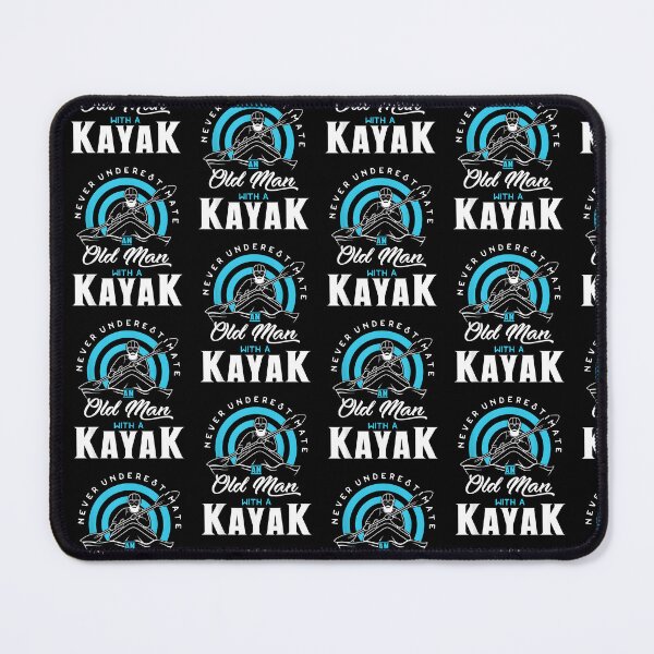 Item preview, Never Underestimate an Old Man with a Kayak designed and sold by Cheesymatiion.
