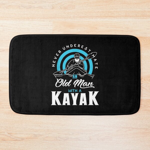 Item preview, Never Underestimate an Old Man with a Kayak designed and sold by Cheesymatiion.