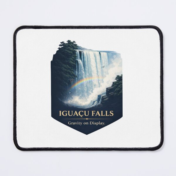 Item preview, Iguacu Falls Thunder With Rainbow Mist designed and sold by EdvvinStudios.