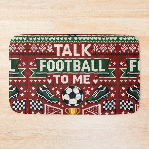 Item preview, Talk Football To Me Football Knitting Pattern Retro Look designed and sold by Mauswohn.