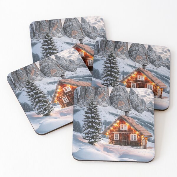 Item preview, Snow Cabin designed and sold by GUNAPRIYAA.