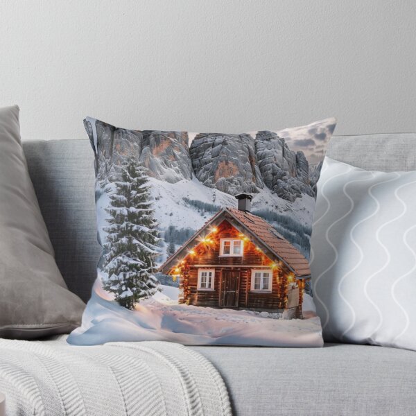 Item preview, Snow Cabin designed and sold by GUNAPRIYAA.
