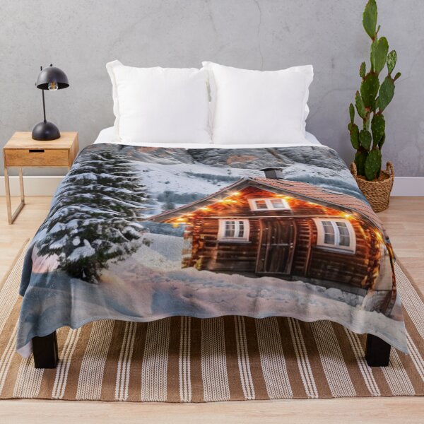 Item preview, Snow Cabin designed and sold by GUNAPRIYAA.