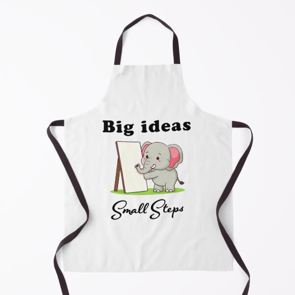 Item preview, "Big Ideas, Small Steps" elephant animal dreams design designed and sold by TR_fairydesigns.