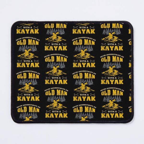 Item preview, Never Underestimate An Old Man With A Kayak Vintage designed and sold by Cheesymatiion.