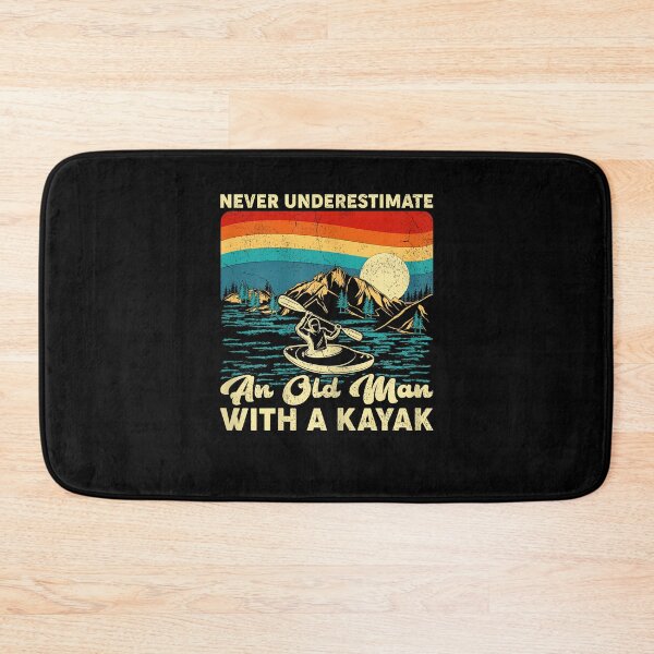 Item preview, Vintage Never Underestimate An Old Man With A Kayak Kayaking designed and sold by Cheesymatiion.