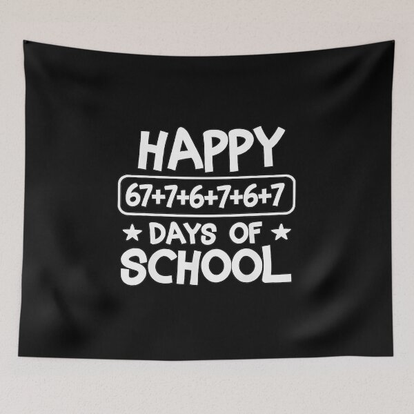 Item preview, Happy 100 Days of School Math Equation Funny School Design designed and sold by gladysenglish.