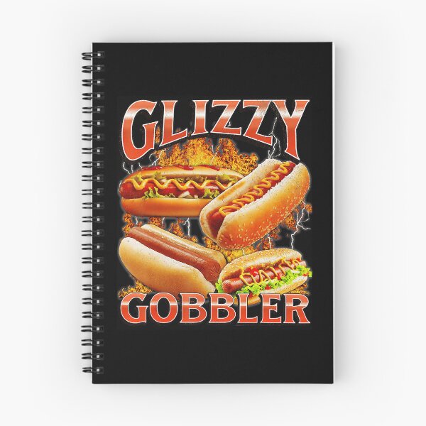 Item preview, Glizzy Gobbler Funny Hot Dog Meme Illustration designed and sold by tadmercado.