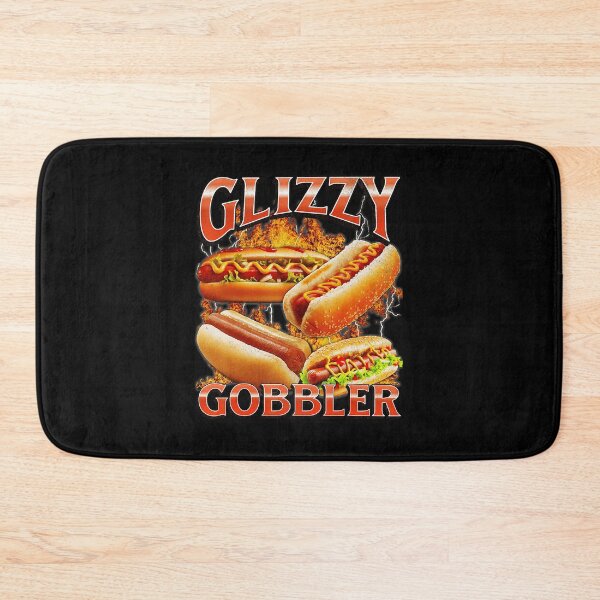 Item preview, Glizzy Gobbler Funny Hot Dog Meme Illustration designed and sold by tadmercado.