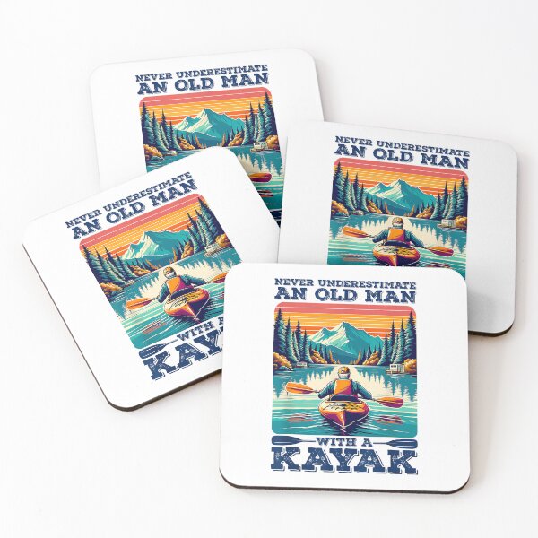Item preview, Never Underestimate An Old Man With A Kayak | Kayaker, Kayak designed and sold by Cheesymatiion.
