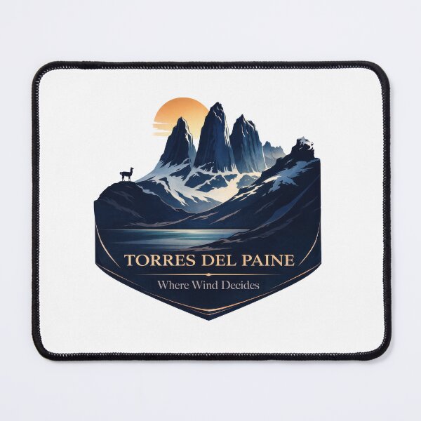 Item preview, Torres del Paine Wind Makes Decisions designed and sold by EdvvinStudios.