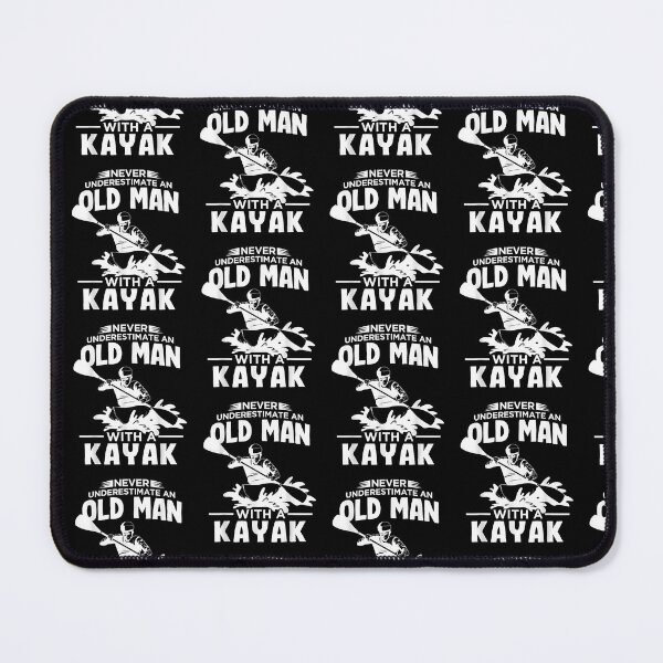 Item preview, Never Underestimate an Old Man with a Kayak designed and sold by Cheesymatiion.