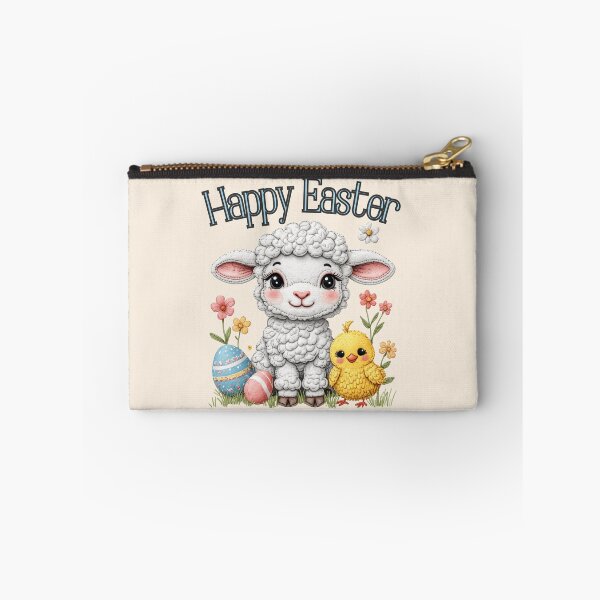 Item preview, Happy Easter Lamb and Chick  designed and sold by Forevermore.