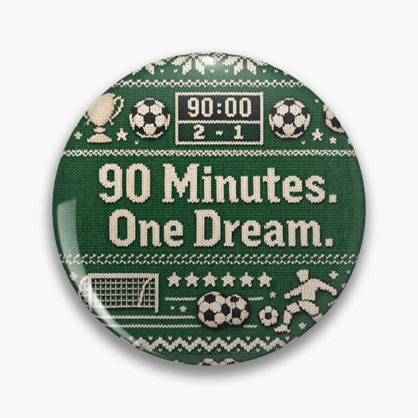 Item preview, 90 Minutes One Dream Football Knitting Pattern designed and sold by Mauswohn.