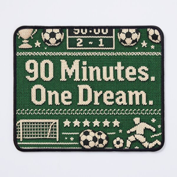 Item preview, 90 Minutes One Dream Football Knitting Pattern designed and sold by Mauswohn.