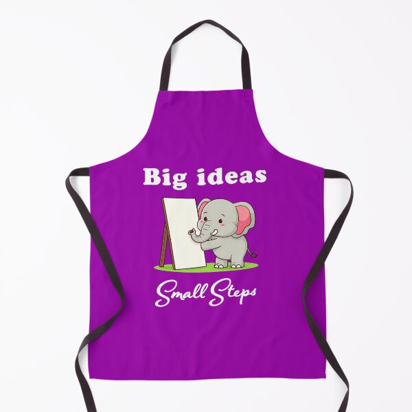 Item preview, "Big Ideas, Small Steps" elephant animal dreams design designed and sold by TR_fairydesigns.
