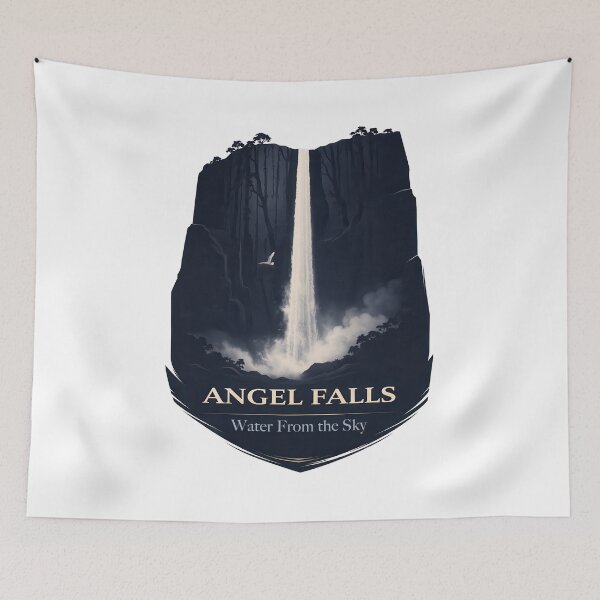 Item preview, Angel Falls Sky Drops the Curtain designed and sold by EdvvinStudios.